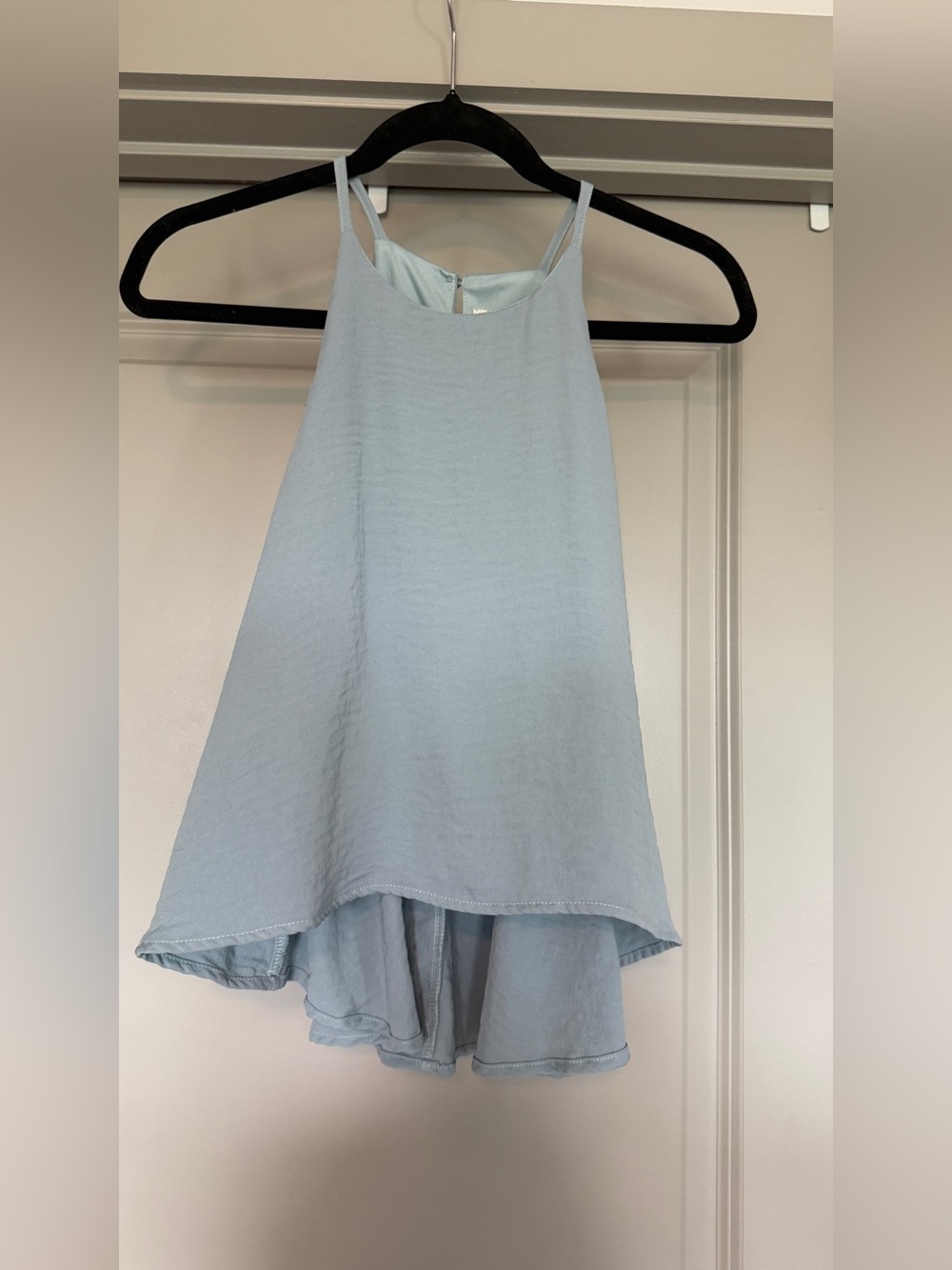 She + Sky Pale Blue Swing Tank